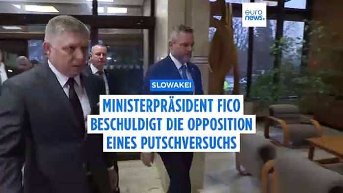 News video: Fico beschuldigt die Opposition des Putschversuchs