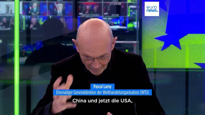 News video: Pascal Lamy: EU sollte mit den USA und China mit der „Waffe in der Tasche“ verhandeln