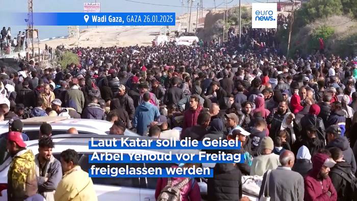 News video: Katar: Palästinenser sollen in nördlichen Gazastreifen zurückkehren können