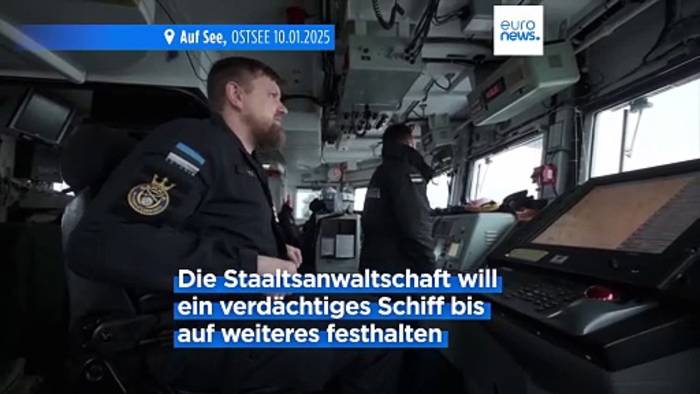 Video: Beschädigtes Datenkabel in der Ostsee: Schweden ermittelt wegen 