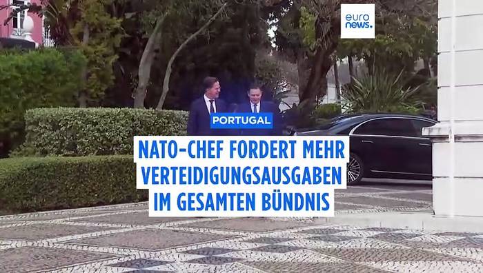 News video: NATO-Chef: 