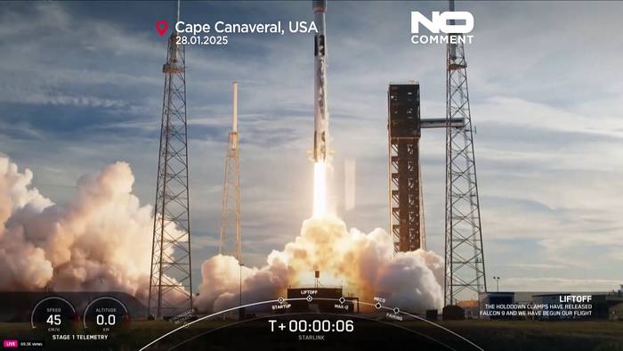 News video: SpaceX startet eine weitere Gruppe von Satelliten