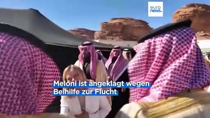 News video: Ermittlungen gegen Ministerpräsidentin Meloni wegen Rückführung eines libyschen Warlords