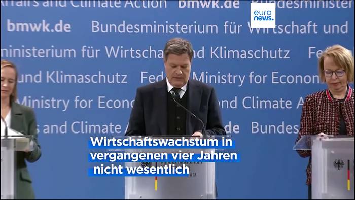 Video: Deutschland senkt Prognose für Wirtschaftswachstum 2025 auf 0,3%
