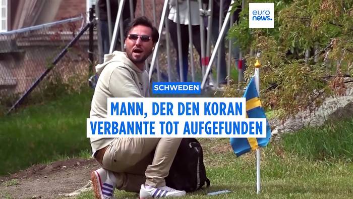 Video: Mann, der in der Öffentlichkeit Koran verbrannt hat, erschossen