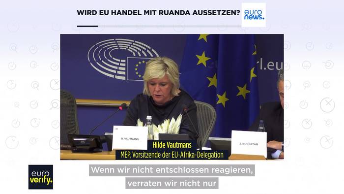 Video: Konflikt in DR Kongo: Wird die EU den Handel mit Ruanda aussetzen?