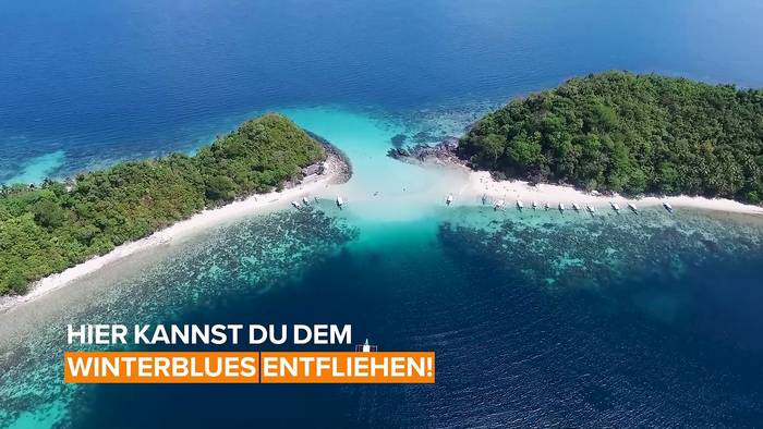 Video: Diese drei tropischen Inseln sind ideal, um dem Winter zu entfliehen!