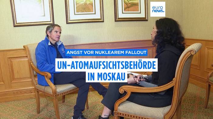 News video: Angst vor nuklearem Unfall: UN-Atomaufsichtsbehörde besucht Moskau