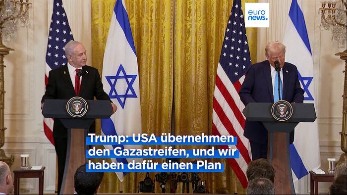 News video: Internationale Empörung über Trumps Äußerung zum Gazastreifen