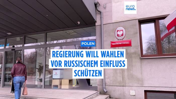 News video: Polnische Regierung will Präsidentschaftswahlen vor russischem Einfluss schützen