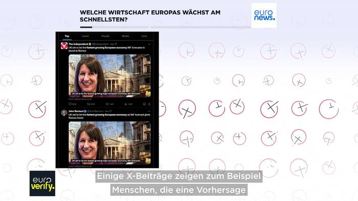 News video: Faktencheck: Welche Wirtschaft Europas wächst am schnellsten?