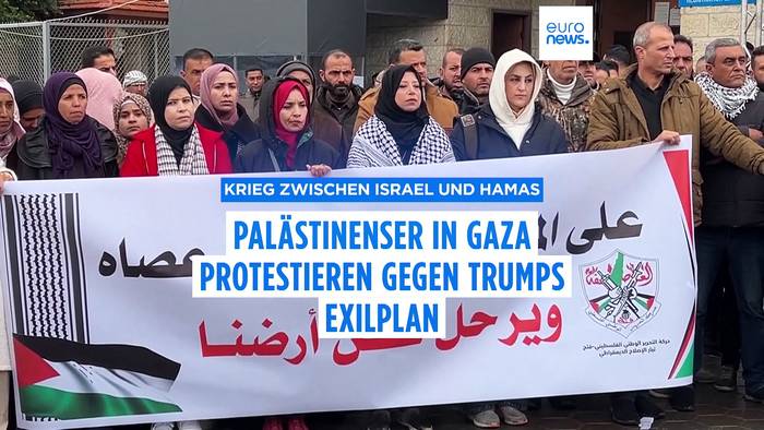 News video: Palästinenser über Trumps Gaza-Plan: 