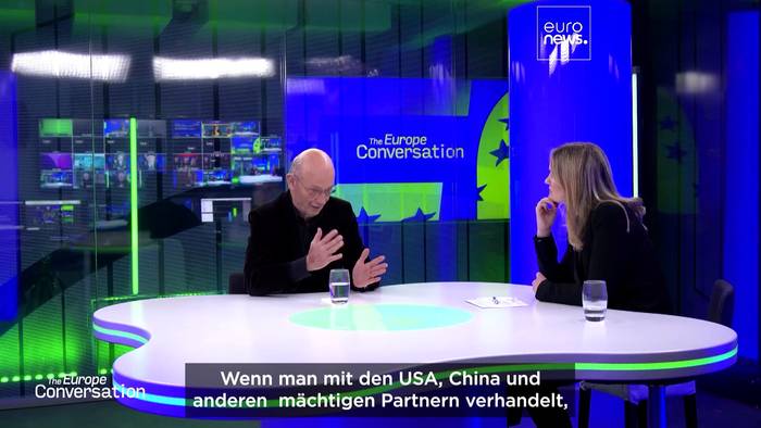 News video: Ex-WTO-Chef Lamy: EU hat gute Karten, wenn sie mit Trump über Zölle verhandelt