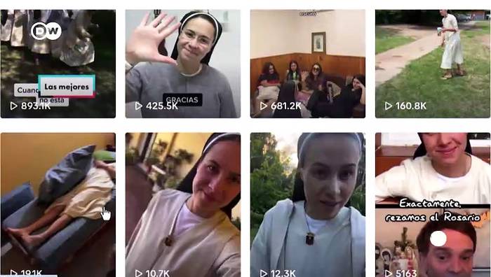 News video: Moderner Glaube: Nonne begeistert auf TikTok