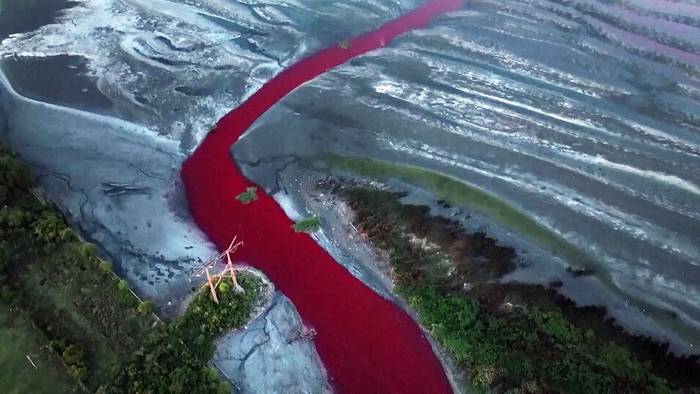 News video: Brasilien: Roter Fluss weckt Ängste vor Verschmutzung