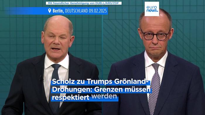 News video: Scholz: Können innerhalb einer Stunde reagieren, wenn Trump Zölle erhebt