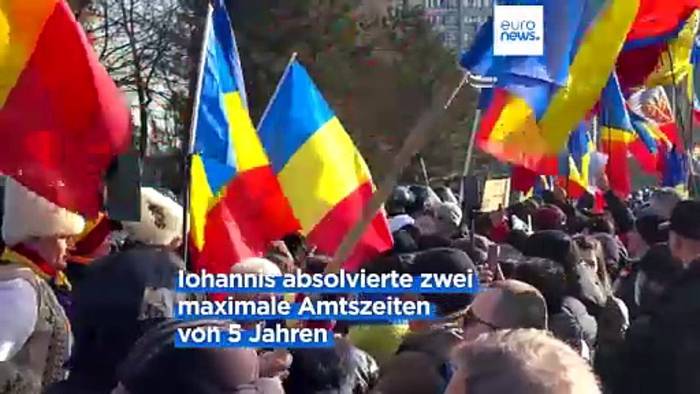 News video: Rumänien: Präsident Klaus Iohannis kündigt überraschend Rücktritt an