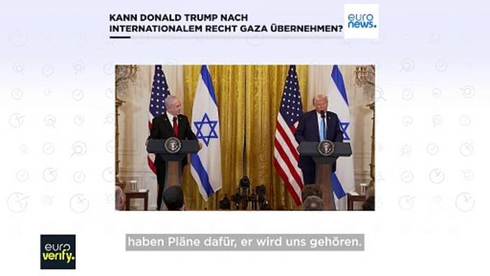 Video: Faktencheck: Kann Donald Trump den Gaza-Streifen übernehmen?