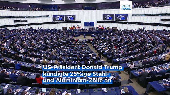 News video: Trumps Zollschlacht: EU rüstet sich und bereitet Vergeltungsmaßnahmen vor