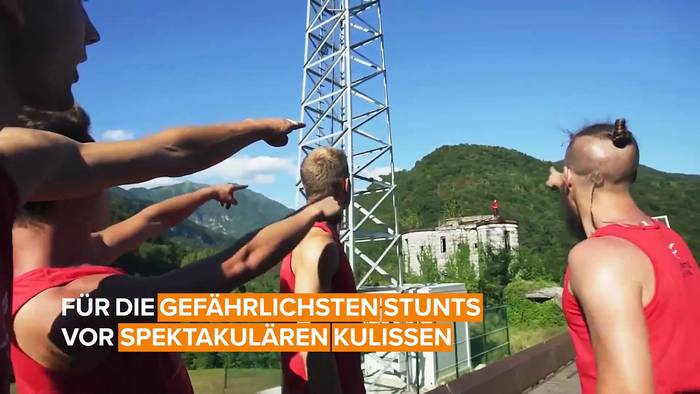 News video: Diese drei waghalsigen Extremsportler gehen aufs Ganze