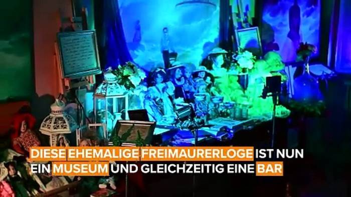 Video: Around The World: Diese Freimaurerloge wird zu einer ungewöhnlichen Bar