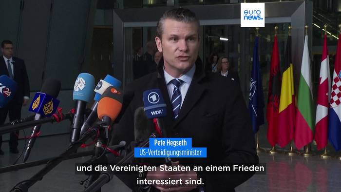 News video: Trumps Friedensvorstoß ist kein Verrat an der Ukraine, sagt Hegseth