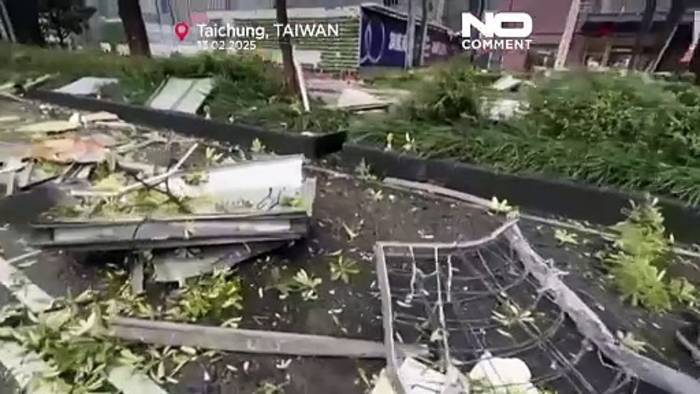 Video: Explosion in einem Kaufhaus in Taiwan, ein Toter und mehrere Verletzte