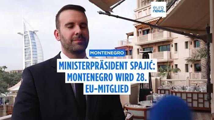 News video: Platz 28 für Montenegro? Regierungschef Spajić zum gewünschten EU-Beitritt