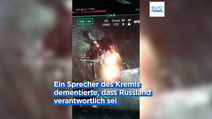 News video: Schutzhülle des ukrainischen Kernkraftwerks Tschernobyl beschädigt