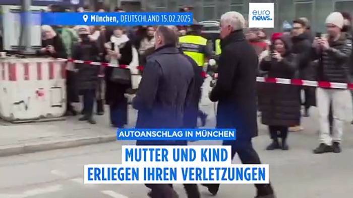 News video: Anschlag von München: Mutter und 2-jährige Tochter erliegen ihren Verletzungen