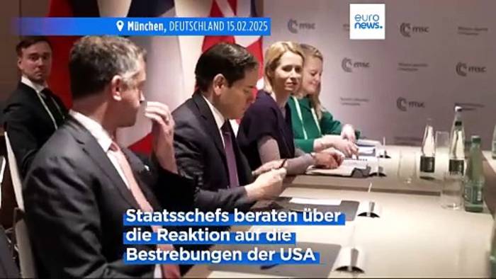 Video: Europäische Staatschefs treffen sich zu Krisengipfel