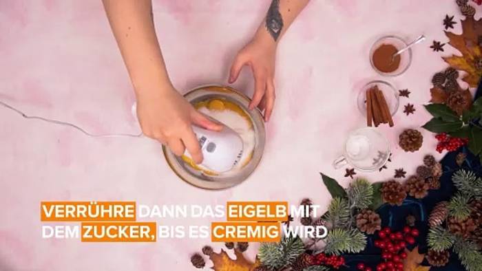 Video: Winter-Mocktail: alkoholfreier Eierlikör