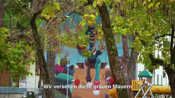 Video: Wenn aus Hauswänden eine Kunstgalerie wird