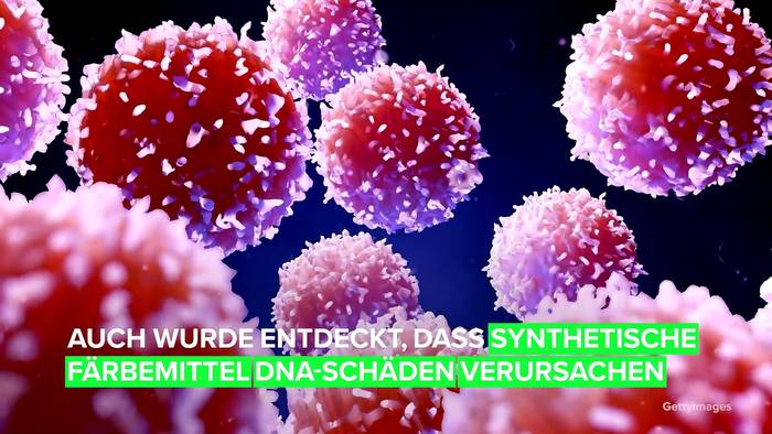 Video: Neue Studie zu gefärbten Lebensmitteln