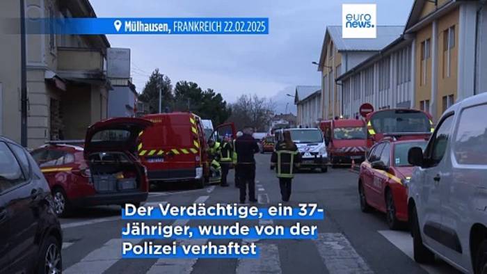 News video: Elsass: Mindestens ein Toter und mehrere Verletzte bei Messerangriff