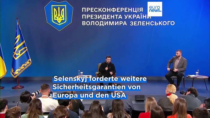 News video: Für Ukraine Nato-Beitritt ist Selenskyj 
