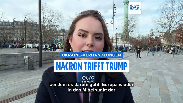 News video: Frankreichs Präsident Macron wird Trump treffen