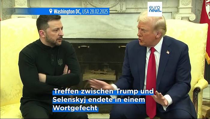 News video: Trump: Ukraine soll Frieden schließen oder allein weiterkämpfen