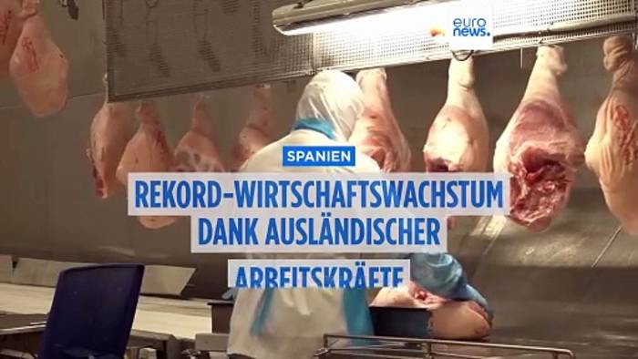 Video: Spanien: Wirtschaftswachstum dank ausländischer Arbeitskräfte