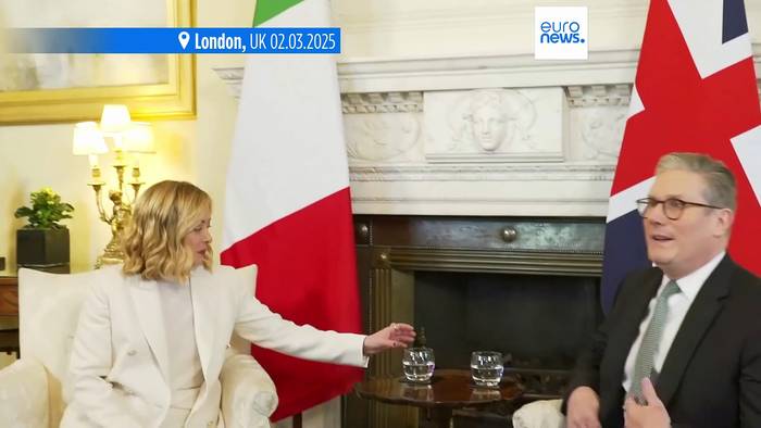 Video: Meloni und Starmer: Italien und Großbritannien als Brücke zu den USA