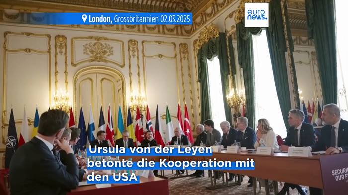 Video: Italiens Ministerpräsidentin Meloni: Spaltung des Westens wäre 