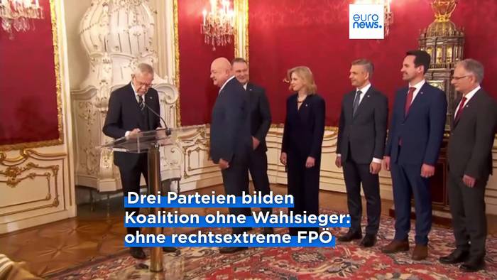 News video: Neuer Bundeskanzler in Österreich ist ÖVP-Politiker Christian Stocker (65)