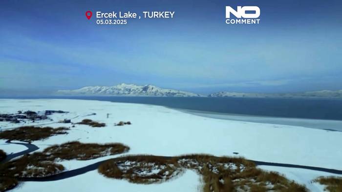 Video: Schneefall in der Osttürkei schafft postkartenreife Landschaften
