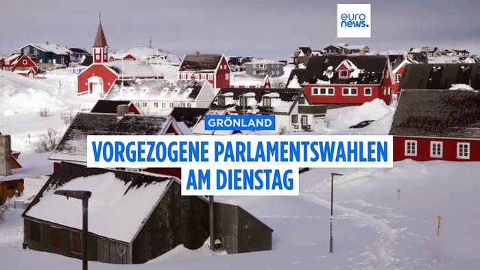 News video: Grönland: Parlamentswahl im Schatten Trumps