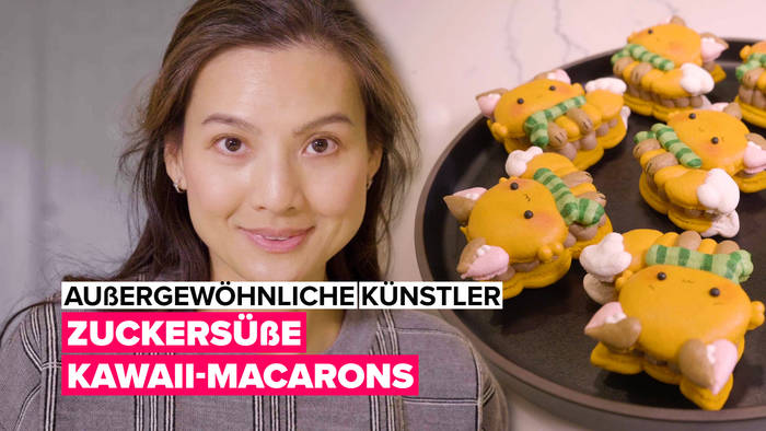 News video: Außergewöhnliche Künstler: die Königin der Macarons