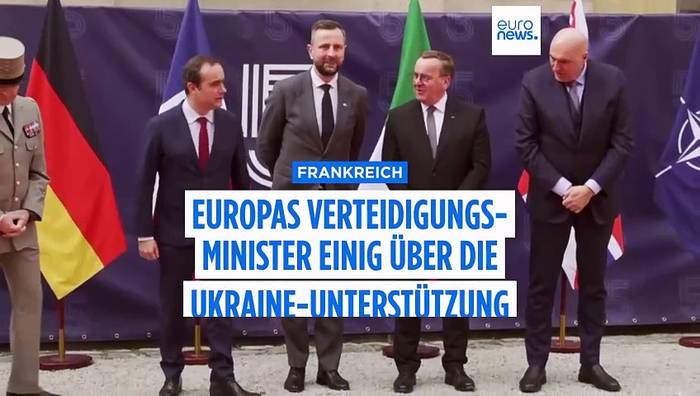 Video: Europäische Verteidigungsminister zeigen Einigkeit bei der Unterstützung der Ukraine
