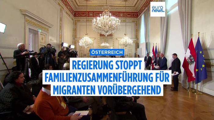 Video: Österreich stoppt vorübergehend die Familienzusammenführung für Migranten