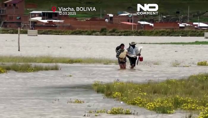 Video: Schwere Überschwemmungen in Bolivien