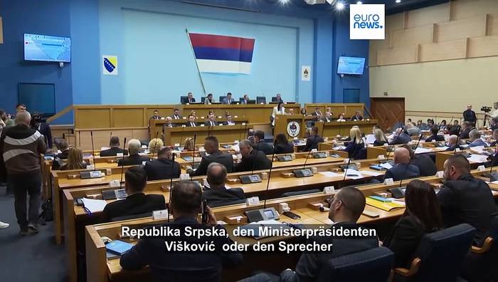 News video: Bosnien erlässt neuen landesweiten Haftbefehl gegen Milorad Dodik