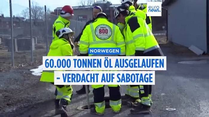News video: 60.000 Tonnen Öl ausgelaufen: mutmaßlicher Sabotageakt in norwegischem Umspannwerk